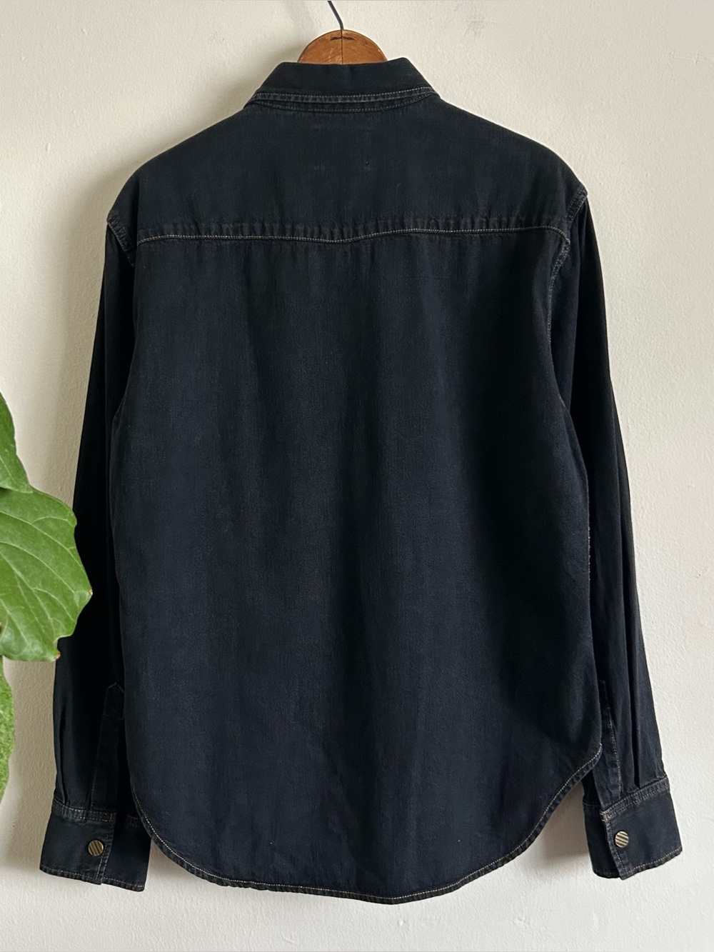 Billy Reid Shoals Denim Shirt - Picture 2 of 11